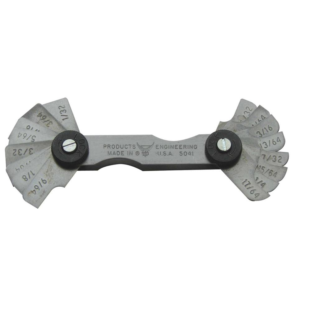 Picture of STM 225230 1/32"-17/64"X64ths Radius Gauge Set