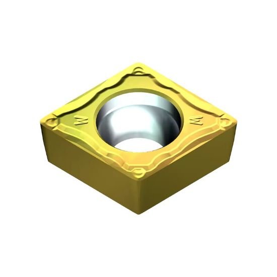 Picture of CCMT32.51 ELUW T1500Z Sumitomo CCMT09T304 ELUW T1500Z 80.0° Positive Cermet 0.0156 0.40mm Radius Finishing, Semi Finishing