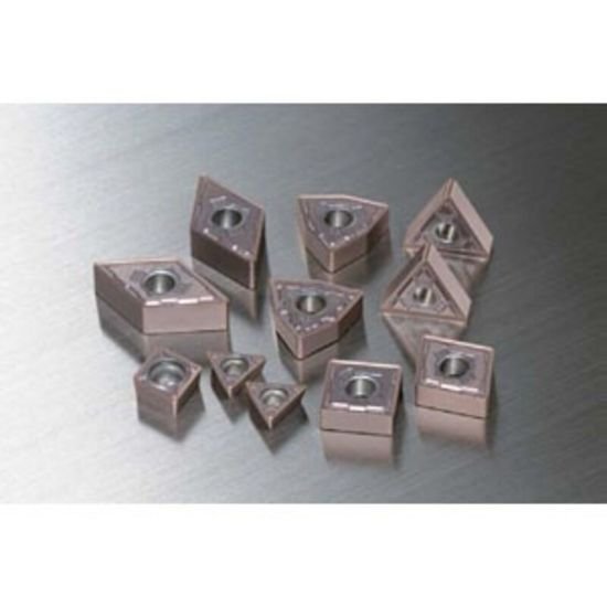 Picture of TPMT331 ESU AC6030M Sumitomo TPMT160404 ESU AC6030M Triangle Positive Carbide 0.0156 0.40mm Radius Medium, Semi Finishing