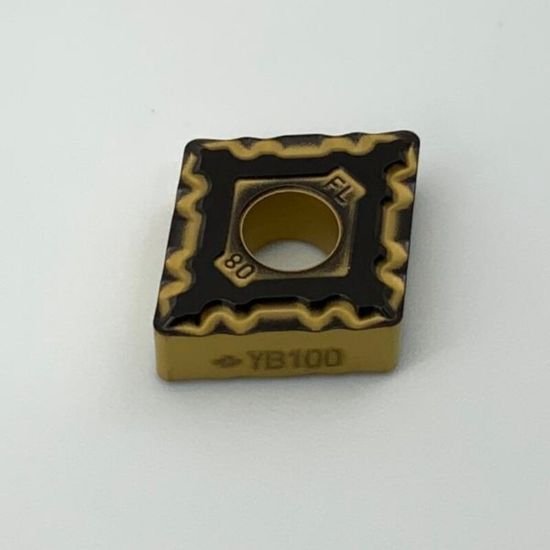 Picture of CNMG431 ESU YB100 Sumitomo CNMG120404 ESU YB100 80.0° Negative Carbide 0.0156 0.40mm Radius Medium, Semi Finishing