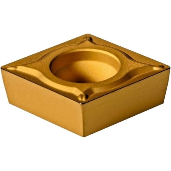 Picture of CCMT31 ESU AC820P Sumitomo CCMT0404 ESU AC820P 80.0° Positive Carbide 0.0156 0.40mm Radius Finishing, Semi Finishing