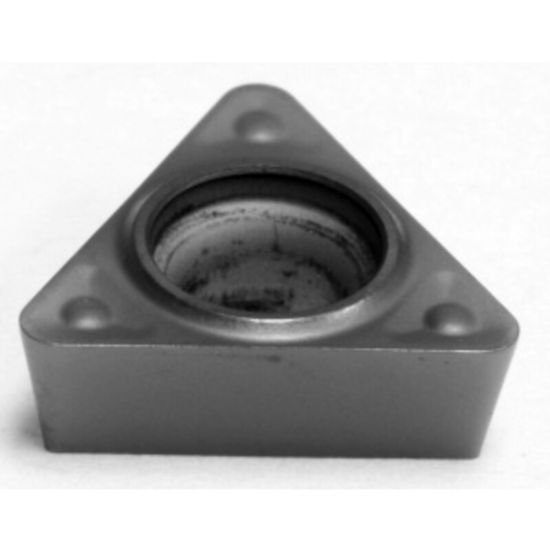 Picture of TPMT222ENF AC5015S Sumitomo TPMT110308ENF AC5015S Triangle Positive Carbide 0.0313 0.80mm Radius Finishing, Semi Finishing