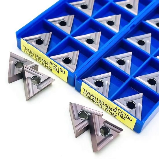 Picture of TNMR331EHM AC5025S Sumitomo TNMR160404EHMAC5025S Triangle Negative Carbide 0.0156 0.40mm Radius Medium, Semi Finishing