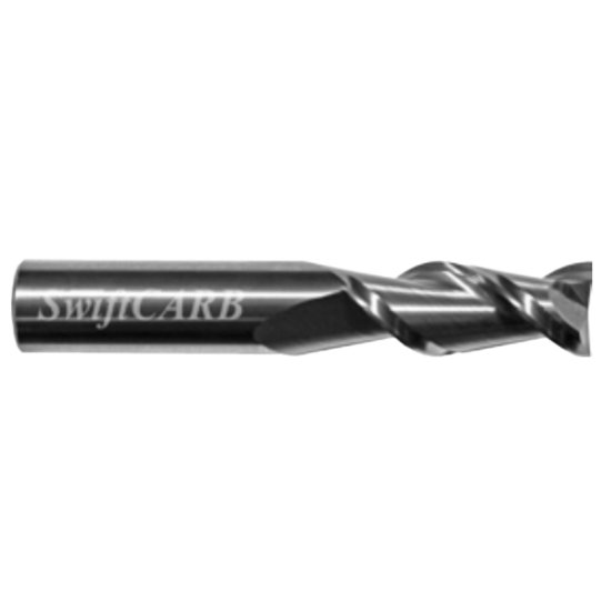 Picture of Swiftcarb AC10002N800PS100 Dia 1 SH 1.00 LOC 5.2500 OAL8.00 End Mill Standard Flute Variable Helix Carbide Uncoated Single End Square Sharp