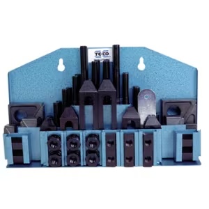 Picture of TE-CO 20401 Machinist Clamping Set - #20401; 1/2-13 Stud Size; 9/16 T-Slot Size
