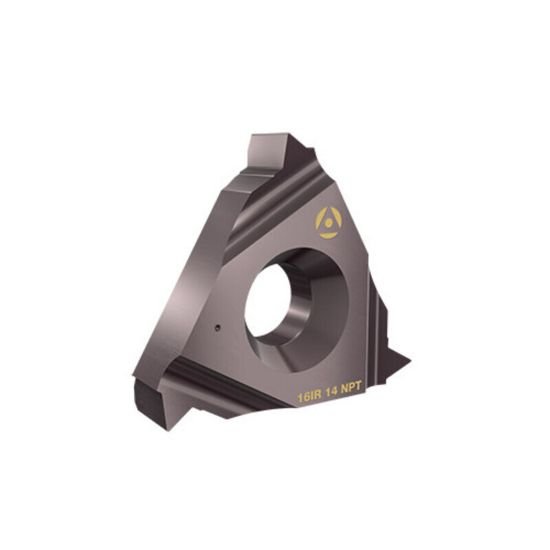 Picture of Tool-Flo 22ER 11.5NPT2M AC50 Threading Insert Iso Thread Full Profile AlTiN 11.50TPI NPT Right