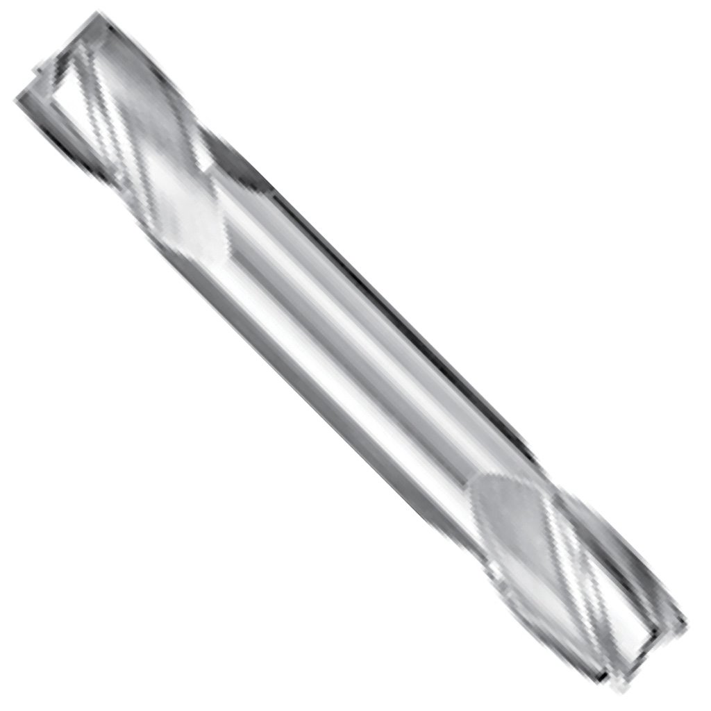 Picture of 4 Flute Solid Carbide Double End, TMX End Mill 3/8" Dia x 3/8" shank x 1/2" (LOC) x 2-1/2" (OAL)