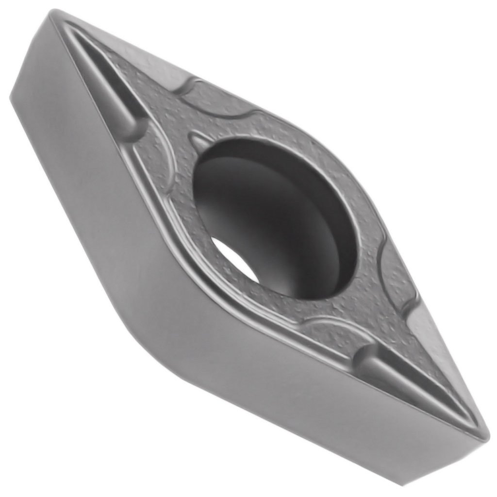 Picture of Toolmex DCMT 070202 Fp Ph6225, 55 Diamond Pos. Turning Insert For Fine Finishing Of Steel And Stainless Steel At Medium Speeds (Pvd Coated), 10/Pack, Toolmex