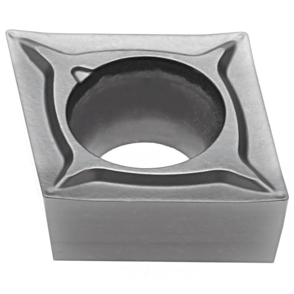 Picture of Toolmex CCGT 060202 Fs Ph6920, 80 Diamond Pos. Turning Insert For Fine Finishing Of High Temp Alloys (Pvd Coated), 10/Pack, Toolmex