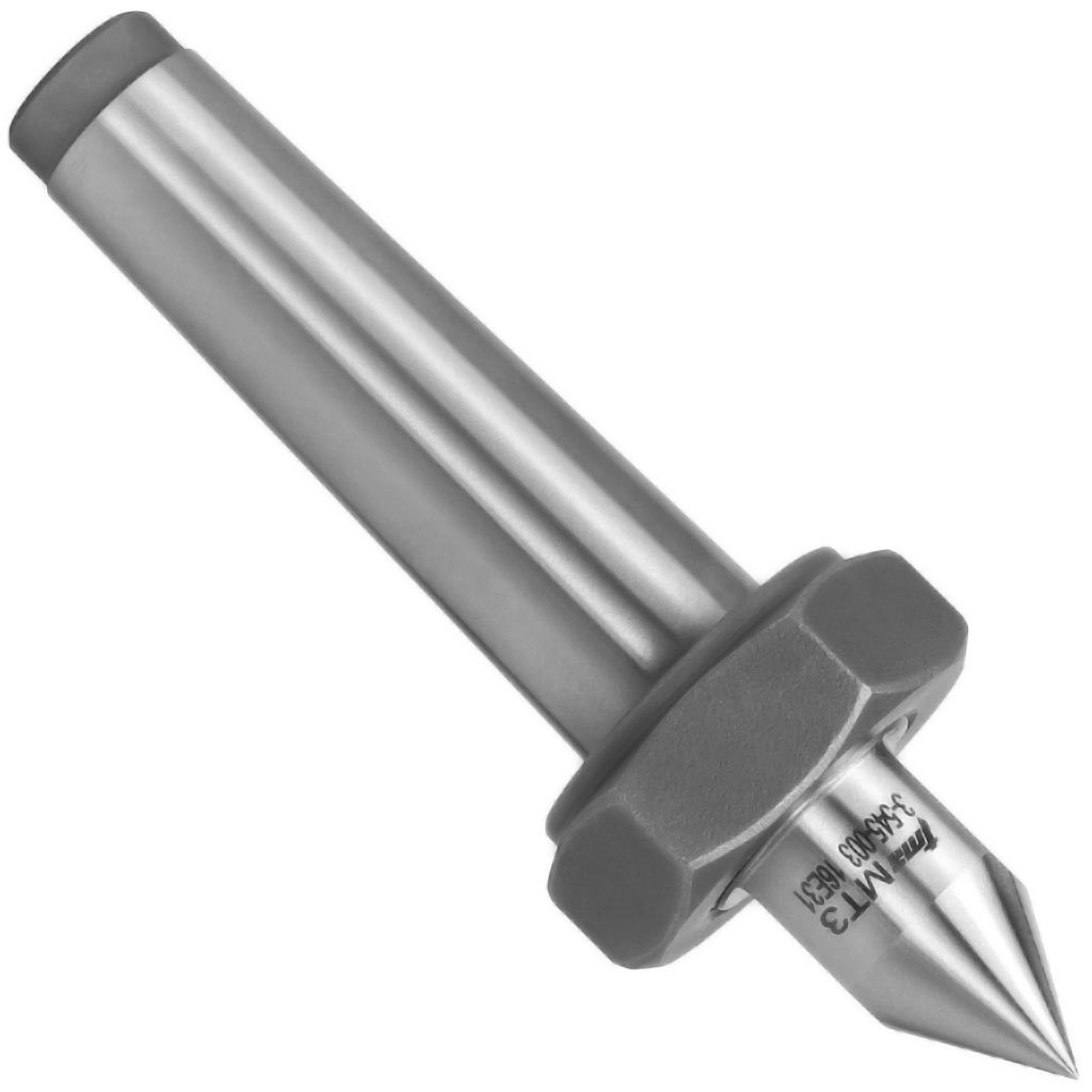 Picture of Toolmex 3-545-005P Dead Center With Nut Mt5 T.I.R. 0.0002In, TMX 3-545-005P Work Holding Center