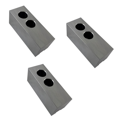 Picture of Soft Top Jaws for Power Chuck, 3-780 or 3-781, 3-770, 3-771 Series, 15 inch, 3 Piece Set, 1.5mm x 60 Serration TMX-Toolmex