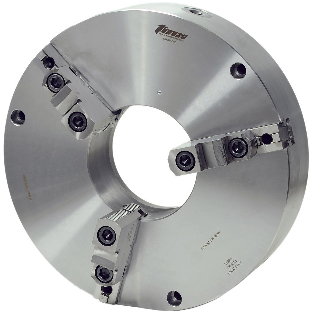 Picture of Toolmex 3-813-2000P Scroll Chuck .480 Bar Capacity 3 Jaws 19.6900 500.10mm Dia