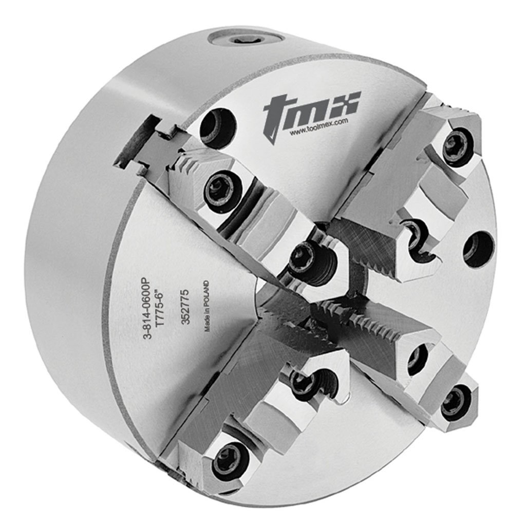 Picture of 4-Jaw(Two Piece) Precision Forged Stl Scroll FrtMnt PB Chk, 25in, TMX