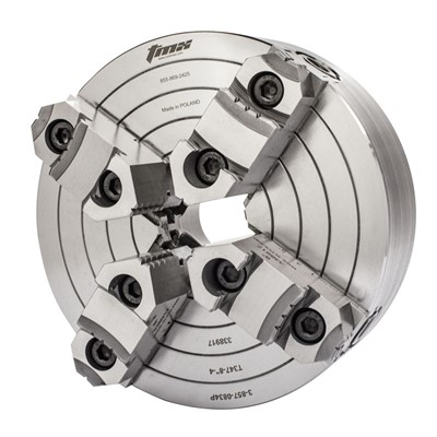 Picture of Toolmex 3-856-0815P 4-Jaw(2Pc) Indep. Forged Body Chuck "