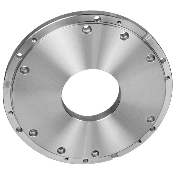Picture of 10" Steel Base Plate for Set-Tru Chucks for HAAS Rotary Tables HRT310 82.6mm hub,small platter