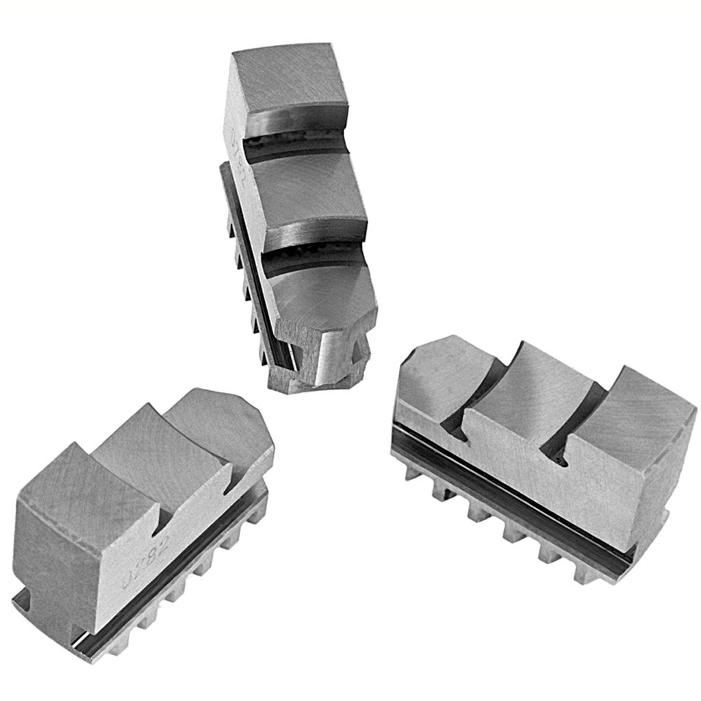 Picture of TMX Hard Solid OD Jaws for 16in 3-Jaw TMX Scroll Chuck 3 Piece Set TMX