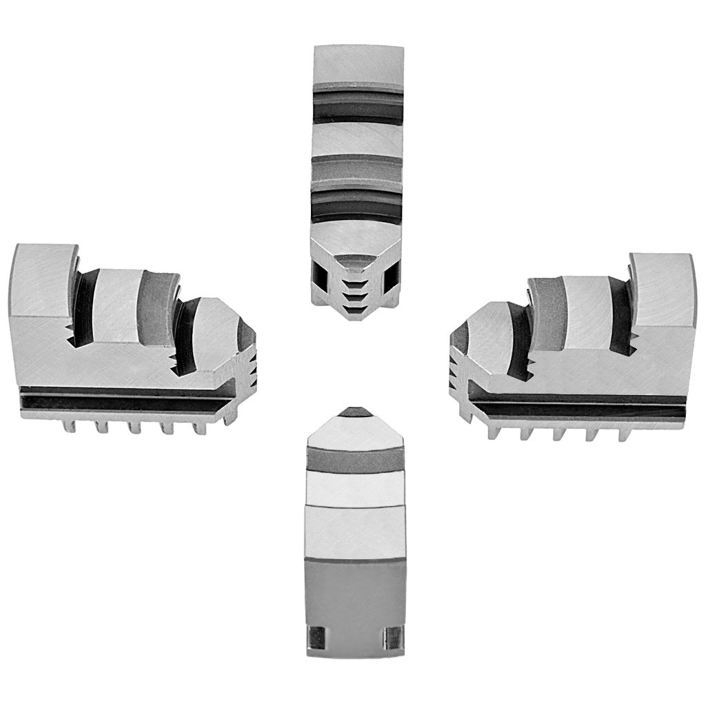 Picture of TMX Hard Solid OD Jaws for 5in 4-Jaw TMX Scroll Chuck Piece Set TMX