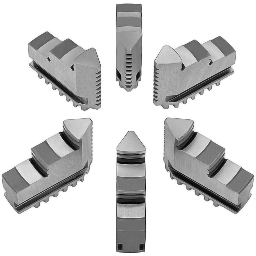 Picture of TMX Hard Solid ID Jaws for 20in 6-Jaw TMX Set-Tru Chuck 6 Piece Set TMX