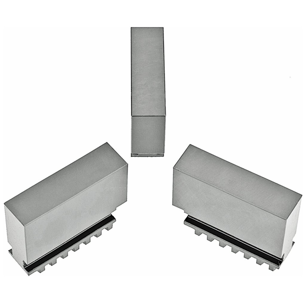 Picture of TMX Soft Blank Jaws, 8in, 3 Pc Set for Scroll 8in Chucks, TMX