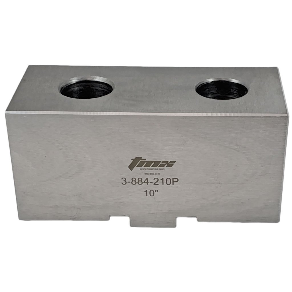 Picture of American Tongue and Groove Jaw System, Soft Top Jaw for 10in 2-Jaw Scroll Chuck, 1 piece HD TMX