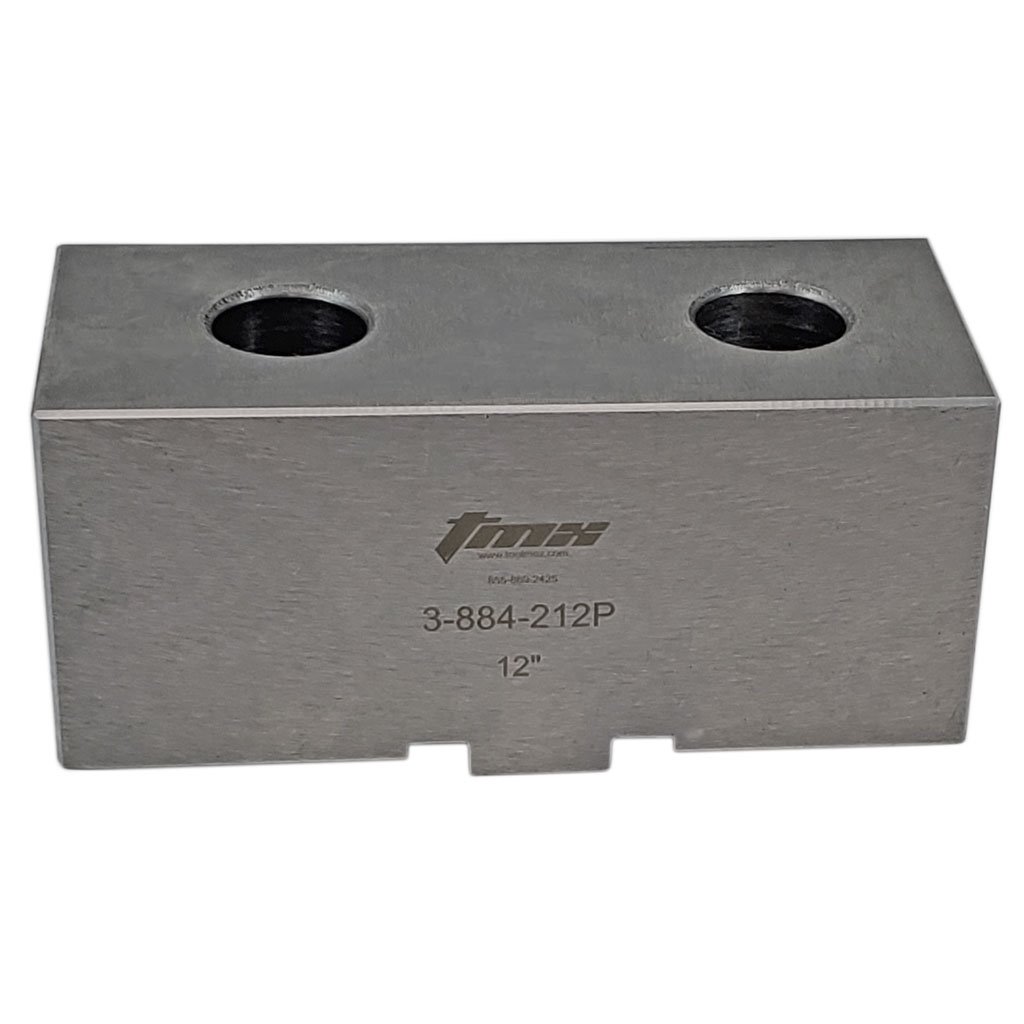 Picture of American Tongue and Groove Jaw System, Soft Top Jaw for 12in 2-Jaw Scroll Chuck, 1 piece HD TMX