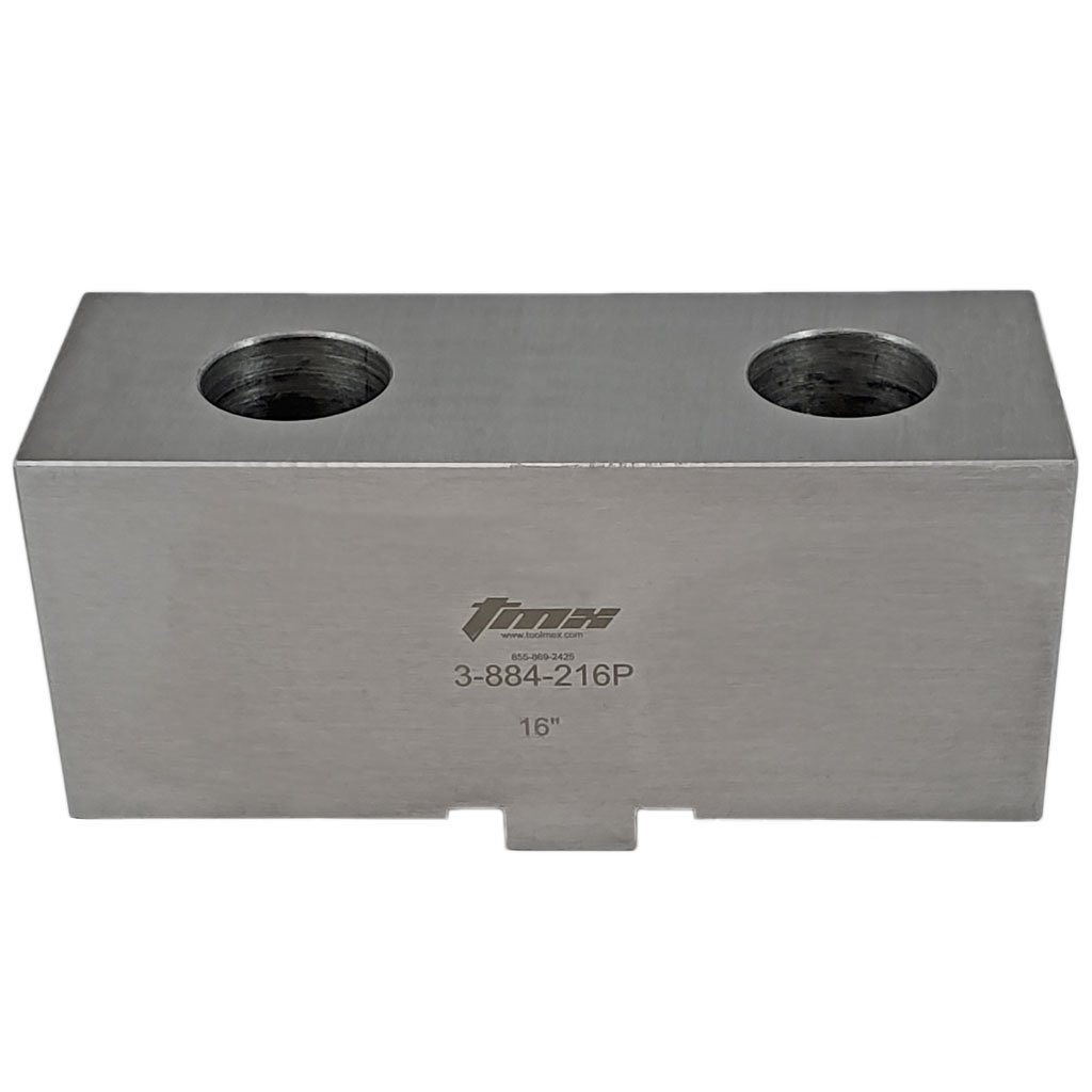 Picture of American Tongue and Groove Jaw System, Soft Top Jaw for 16in 2-Jaw Scroll Chuck, 1 piece HD TMX