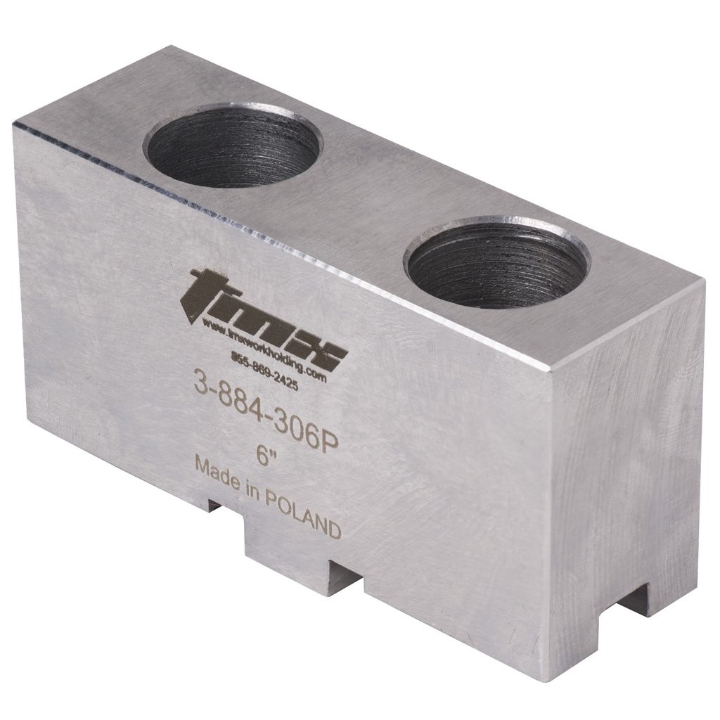 Picture of TMX American Tongue and Groove Jaw System, Soft Top Jaws for Scroll 25in 6-Jaw Chuck pc, TMX