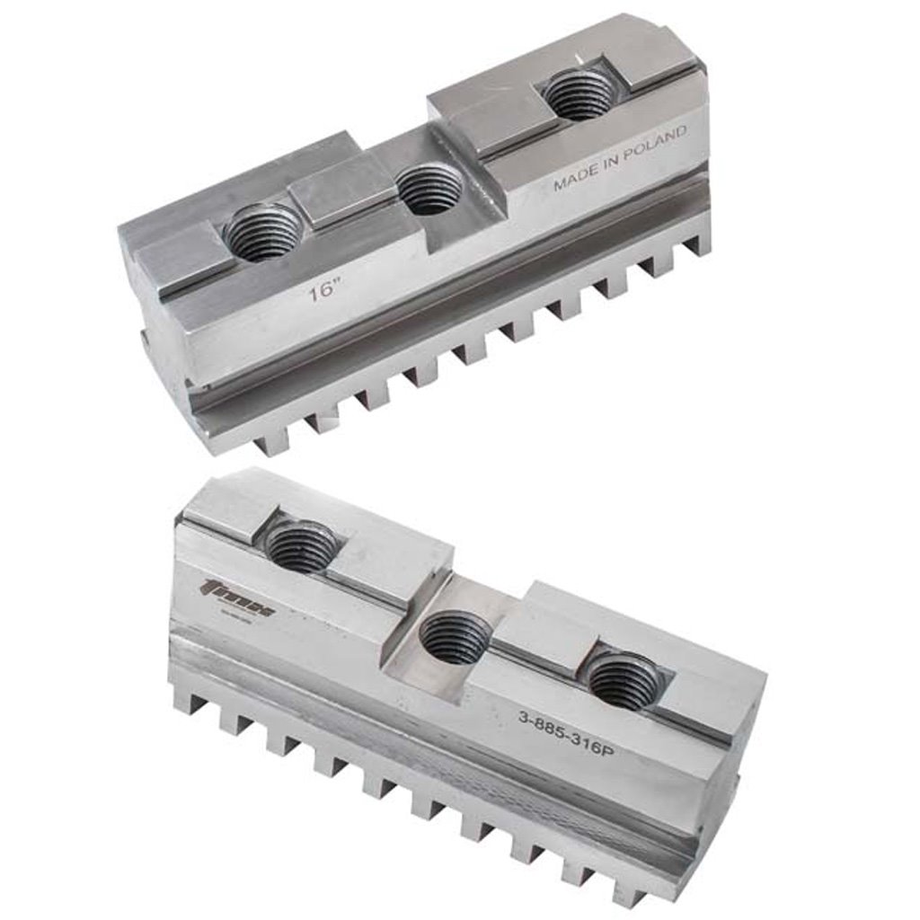 Picture of Hard Master Jaws for Scroll Chuck 6in 2-Jaw 2 Piece Set TMX