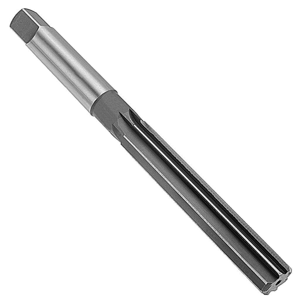 Picture of HSS TMX Hand Reamer, Straight flute, Straight shank - DIn 206/A, 5mm cutting diameter, 6 Flutes: 44 mm flute length x 87 mm overall length (OAL)