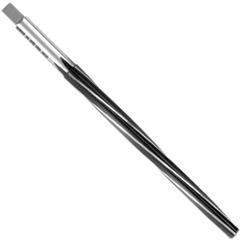 Picture of HSS TMX Taper Pin Reamer, metric DiN 9/B, Slow Left Hand Helix, Right Hand Cut, 25 mm with 28 mm shank x 300 flute length x 370 overall length (OAL), 9 Flutes