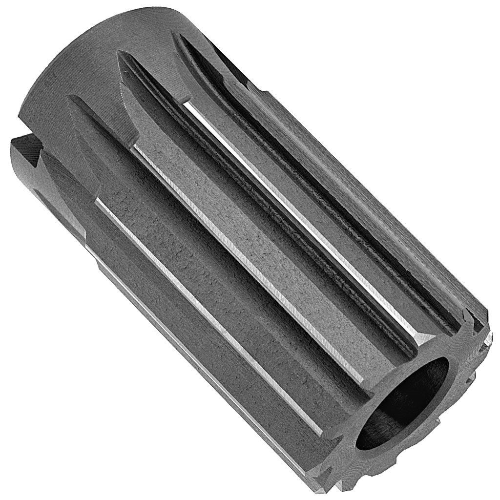 Picture of HSS (M2) TMX Shell Reamer Straight Flute, Right Hand Cut, 1" diameter x 1/2" hole diameter x 2-1/2" Overall Length