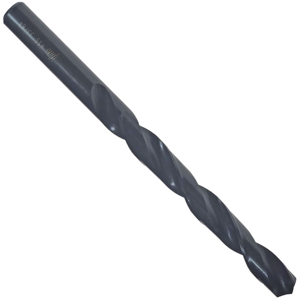Picture of 33/64" (.5156") General Purpose HSS TMX Jobber Drill Black Oxide 118 Point 4-13/16" Flute x 6-5/8" OAL 1/pack