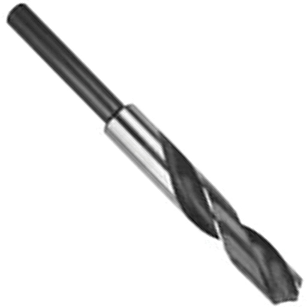 Picture of HSS TMX Reduced Shank Silver and Deming Drill with 3/4" Shank, General Purpose with 118 point, 2" cutting diameter x 3" flute length x 6" overall length (OAL)