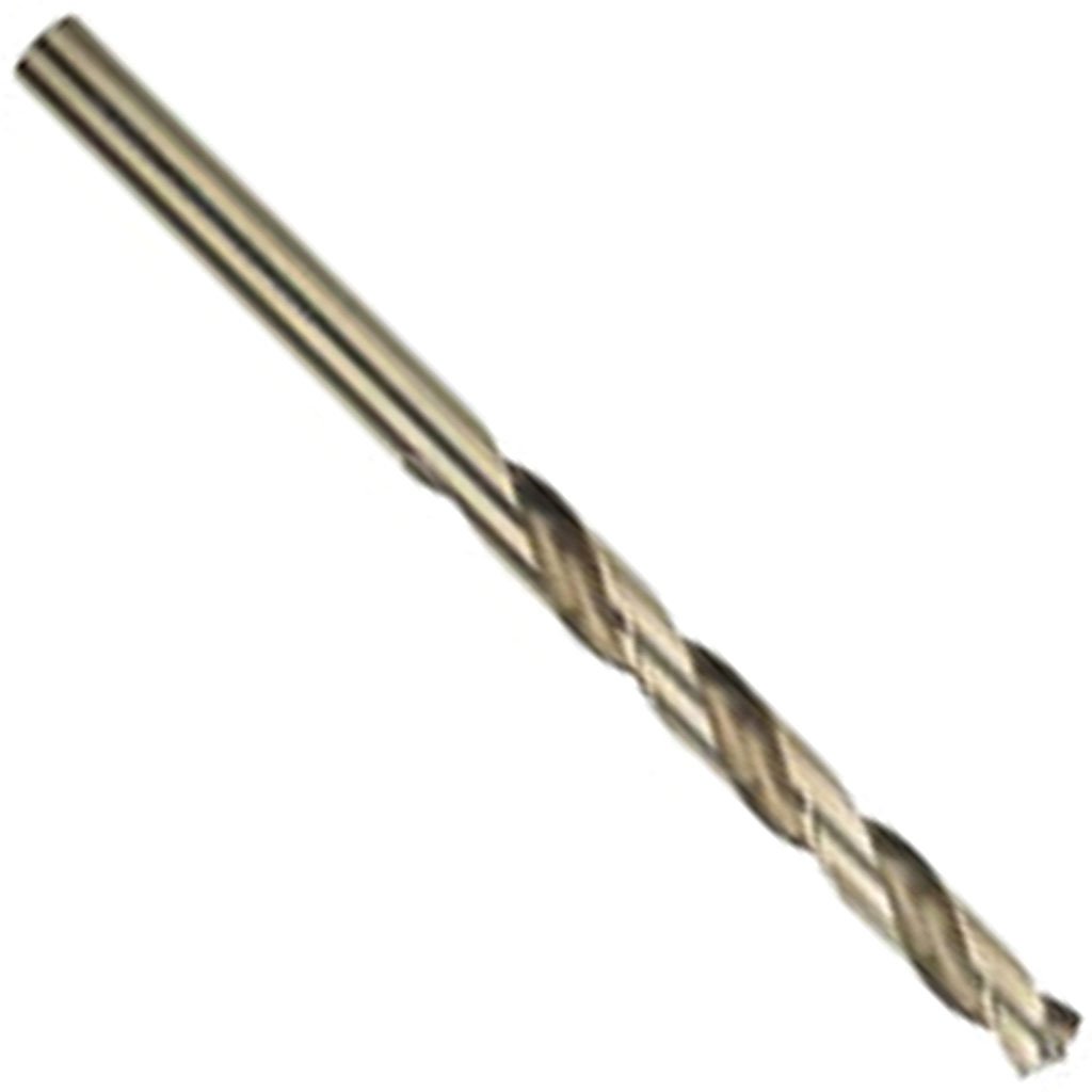 Picture of Letter "H" (.2660") Heavy Duty Cobalt Jobber Drill Straw/Amber color 135 Split Point 2-7/8" Flute x 4-1/8" OAL 10/pack