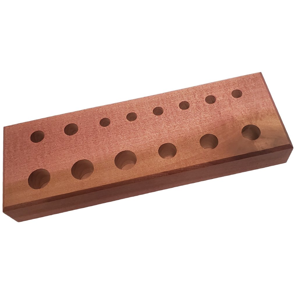 Picture of Block for 14 Piece HSS 2 Flute Single End Mill Set