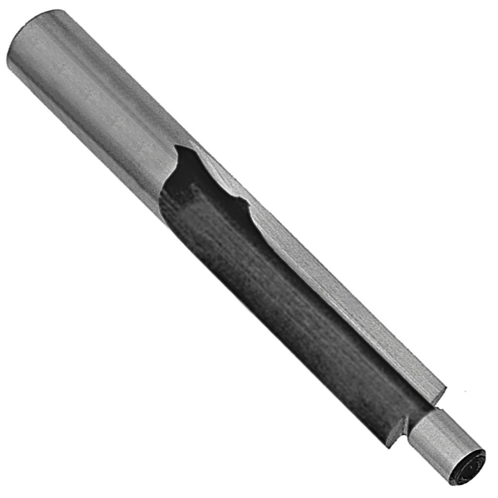 Picture of HSS TMX 2 Flute Counterbore with solid pilot for Fillister Head Screw # 4 with .111 pilot diameter x .198 cutting diameter x 2-1/2" overall length