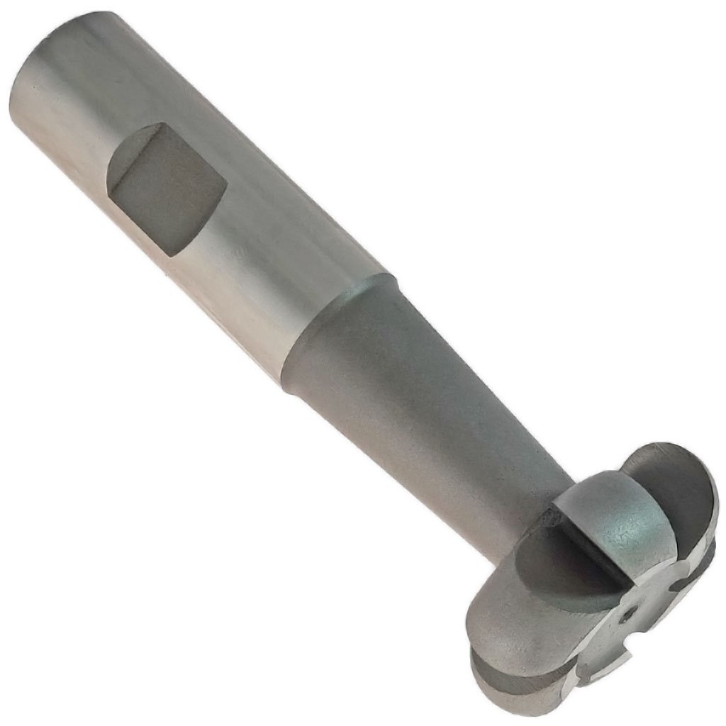 Picture of HSS TMX Convex Radius Shank Cutter, 1/4" Radius x 1-1/2" diameter x 4" x 3/4" Shank 6 flutes
