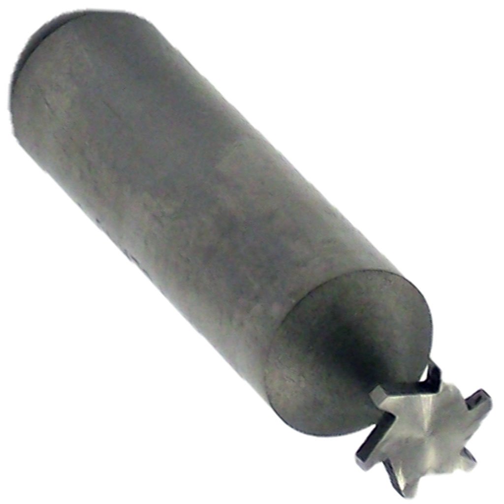 Picture of HSS TMX Staggered Tooth, Woodruff Keyseat Cutter, #305, 5/8" diameter x 3/32" Face width x 1/2" shank x 2-3/32" (OAL)