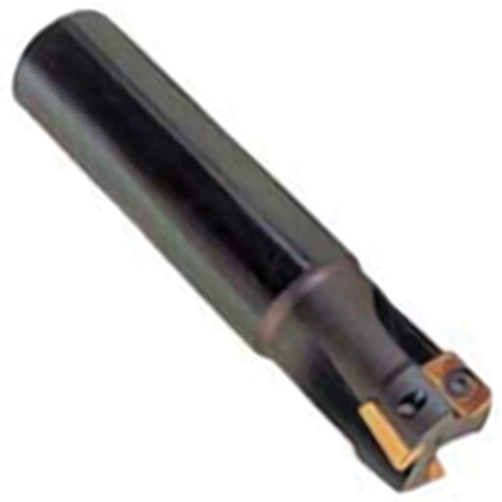 Picture of APX-D1.50-W1.50-7.8-3-16. 1-1/2 Inch 3 Flute 7.8 Long 90 Weldon Shank End Mill for AP_T 16 Inserts