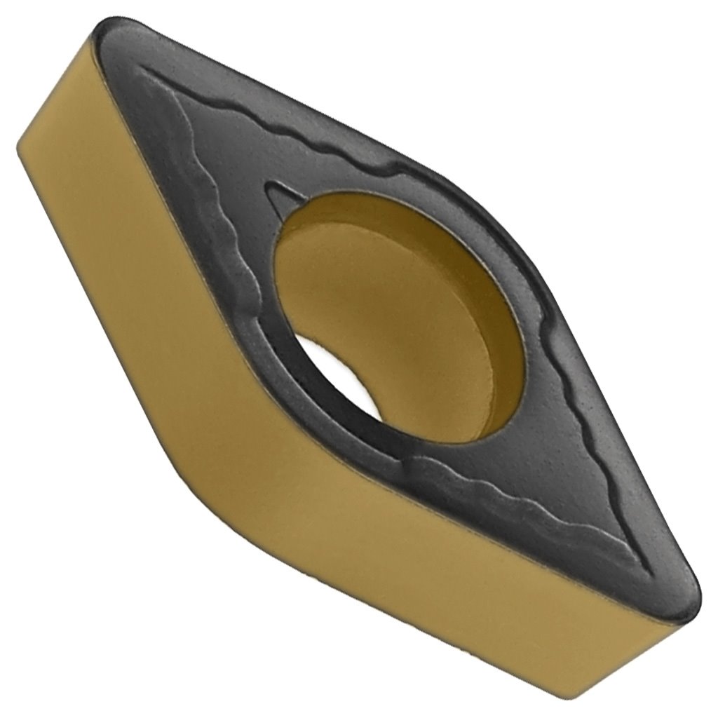 Picture of DCMT 11T304-M2 Tr10, Turning Insert, For Stainless Teel And Steel Applications, 10 Per Pkg, TMX
