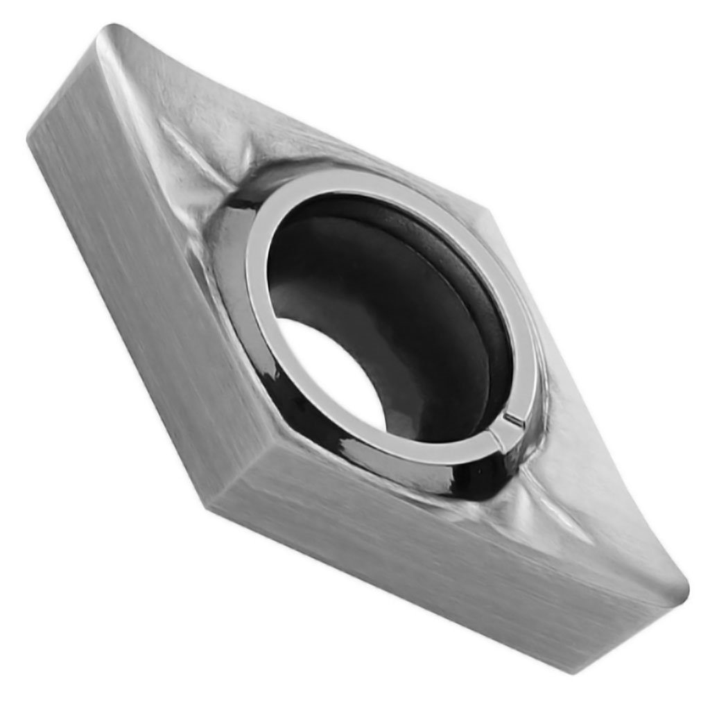 Picture of DCGT 11T302-S2 Tr20, Turning Insert, For Hrsa And Stainless Steel Applications, 10 Per Pkg, TMX