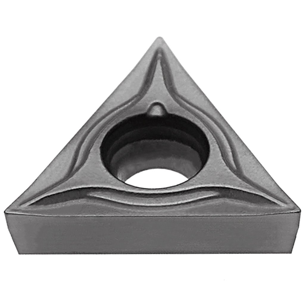 Picture of TCGT 090202--N3 Ta10, Turning Insert, For Aluminum And Brass Applications, 10 Per Pkg, TMX