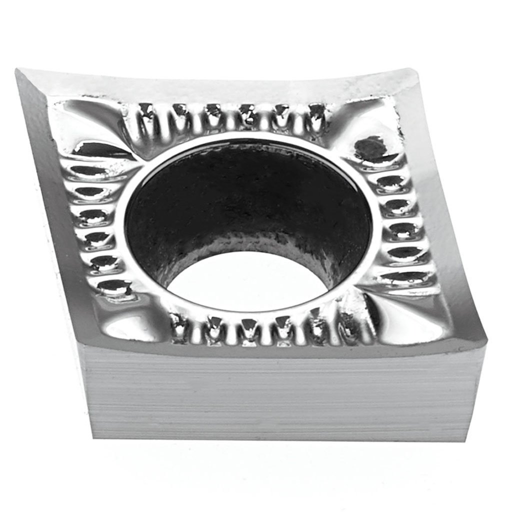 Picture of CCGT 21.52-Al / CCGT 060208-Al Grade TMX0125 High Polished Insert For Machining Aluminum And Other Non-Ferrous Matrerials. Postive Insert With High 25 Degree Rake Face Rake