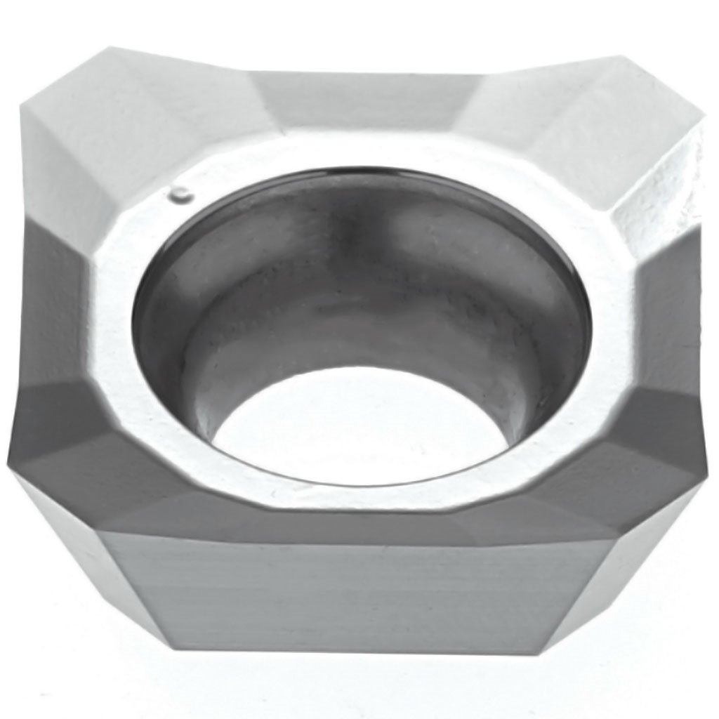 Picture of SEHT 120400 AFFINE X83 H01 Uncoated with Polished Top SurFace Insert for Machining Aluminum, 10/pack