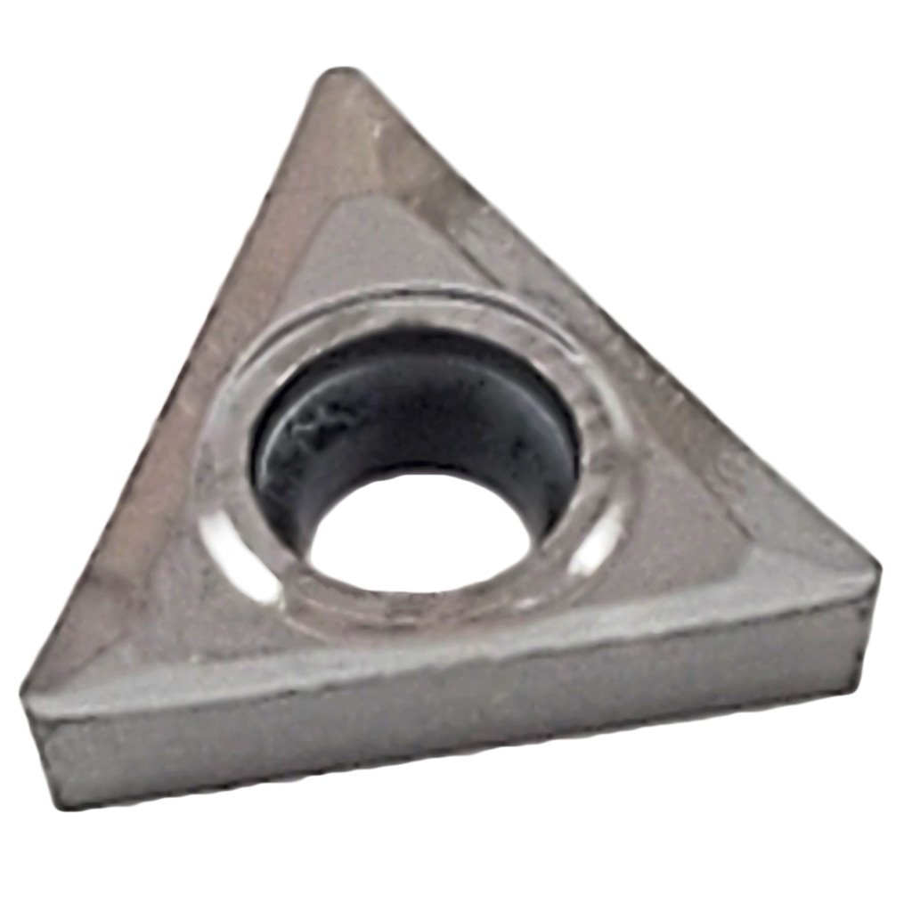 Picture of TCGT 21.51-Al / TCGT 110204-Al Grade TMX0125 High Polished Insert For Machining Aluminum And Other Non-Ferrous Matrerials. Postive Insert With High 25 Degree Rake Face Rake