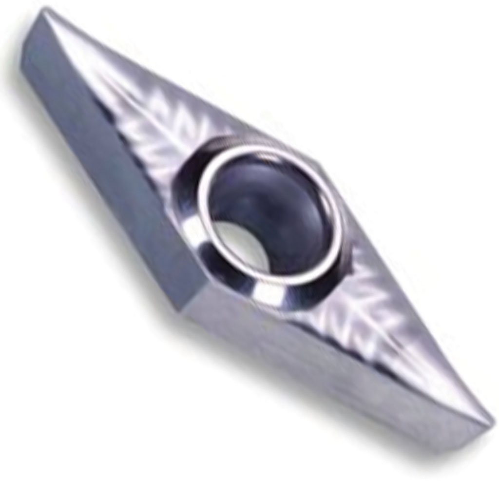 Picture of VCGT 110301 Ak C2 Uncoated Polished Turning Insert For Aluminum 10/Pack