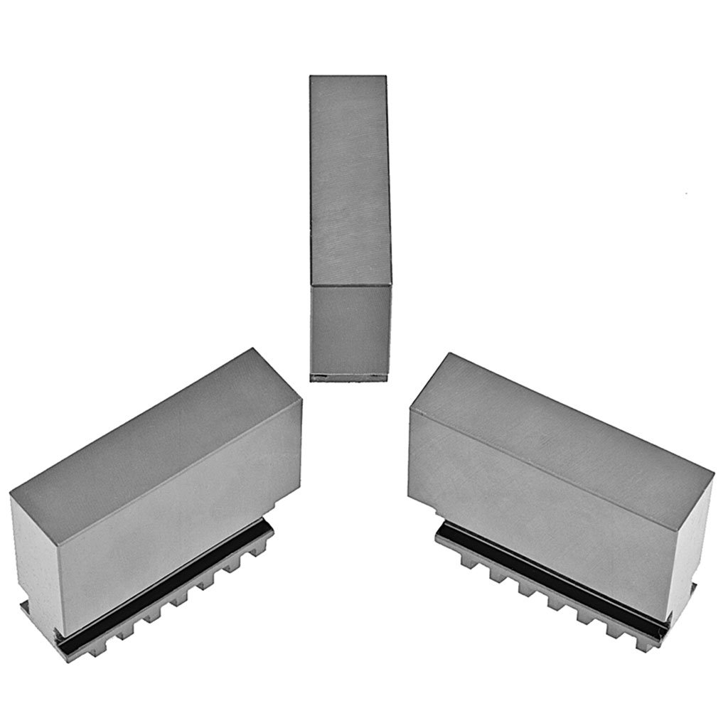 Picture of Soft Blank Jaws for Bison Scroll Chuck 5in 6 Piece Set 7-869-0500