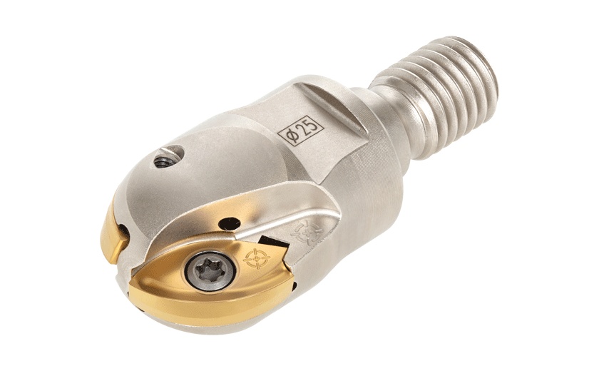 Picture of Tungaloy HBRM20M10 Milling Cutter 0.787 Cutter Diameter ScrewM10 1.968 OAL 2 Flute