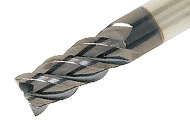 Picture of Tungaloy TEC060B4-16C06-57 AH725 Dia 6mm SH 0.2362 LOC 0.6299 OAL2.2441 End Mill Standard Flute Standard Helix Carbide TiAlN Single End Square Sharp TUNG MEISTER