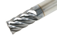 Picture of Tungaloy TECH100B6-22W10-72 AH725 Dia 10mm SH 0.3937 LOC 0.8661 OAL2.8346 End Mill Standard Flute Standard Helix Carbide TiAlN Single End Square Sharp TUNG MEISTER